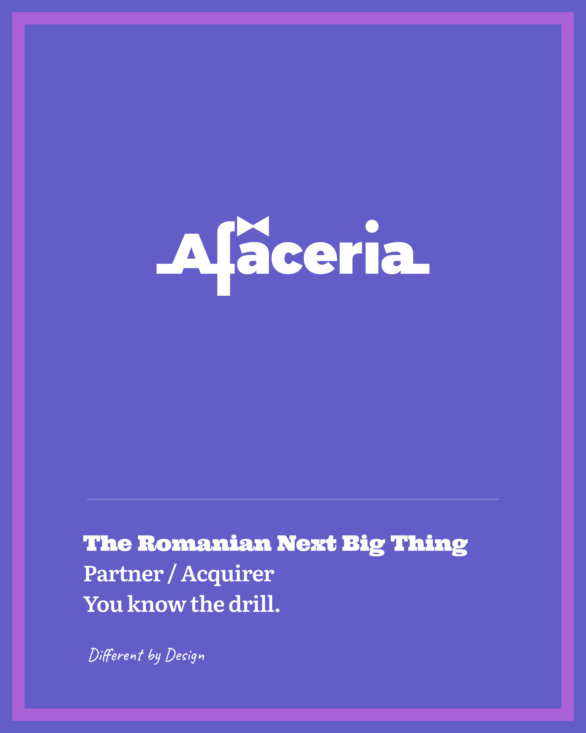 Afaceria-The Romanian Next Big Thing Afaceria-The Romanian Next Big Thing